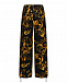 Спортивные брюки с золотым принтом Versace Jeans Couture | Фото 6
