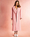Однобортное пальто, розовое ALINE | Фото 2