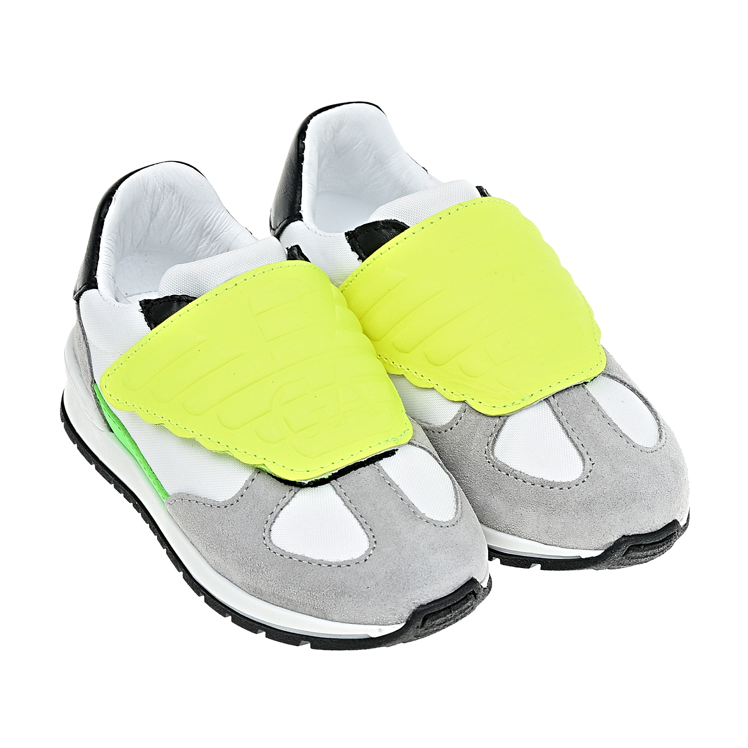 Серые кроссовки с липучкой-логотипом Emporio Armani, Белый, Серые кроссовки с липучкой-логотипом Emporio Armani
Серые кроссовки с липучкой-логотипом Emporio Armani, Белый, Серые кроссовки с липучкой-логотипом Emporio Armani