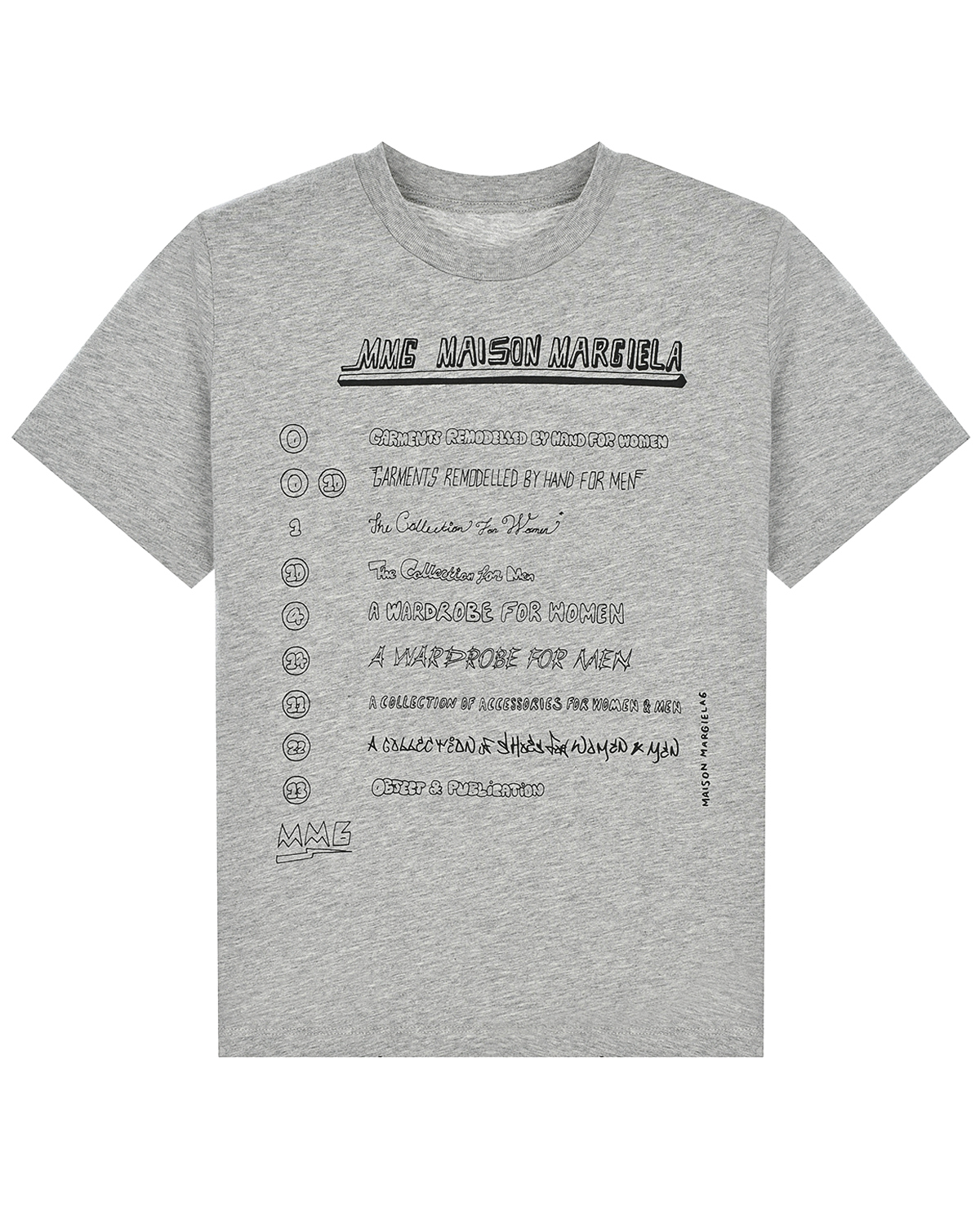 Серая футболка с текстовым принтом MM6 Maison Margiela детская, Серый, Серая футболка с текстовым принтом MM6 Maison Margiela детская
Серая футболка с текстовым принтом MM6 Maison Margiela детская, Серый, Серая футболка с текстовым принтом MM6 Maison Margiela детская