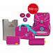 Ранец ErgoFlex Buttons &quot;Розовый стиль&quot; с наполнением, 28х38х25 см DerDieDas | Фото 2