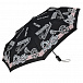 Черный зонт с текстовым принтом, 30 см Moschino | Фото 2