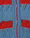 Кардиган в красно-синюю полоску Ermanno Scervino | Фото 3