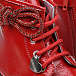 Красные ботинки с бантом из стразов Monnalisa | Фото 6