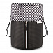 Сумка для обуви SOPHY Checkered Black 34x36x20 см Light+Nine | Фото 4