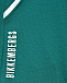 Бермуды с белой окантовкой и логотипом, зеленые Bikkembergs | Фото 3