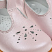 Туфли с перфорацией, розовые Beberlis | Фото 6