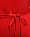 Платье сатиновое с поясом, красное Pietro Brunelli | Фото 10