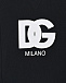 Свитшот с белым лого, черный Dolce&Gabbana | Фото 3