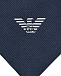 Синий галстук с лого Emporio Armani | Фото 3