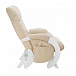 Кресло для кормления Smile с карманами, Молочный дуб/экокожа Polaris Beige Milli | Фото 3