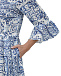 Платье льняное миди со сплошным принтом &quot;Майолика&quot; Positano Couture | Фото 10