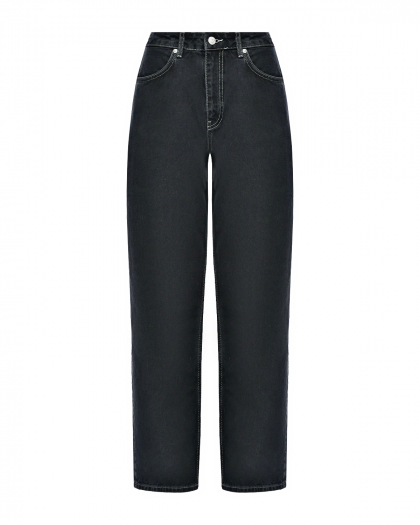 Зауженные черные джинсы Mo5ch1no Jeans | Фото 1