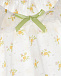Пижама в мелкий желтый цветочек AMIKI | Фото 5