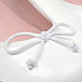 Белые кожаные туфли на каблуке Pretty Ballerinas | Фото 6
