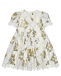 Платье с кружевной отделкой, белое Roberto Cavalli | Фото 1