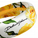 Ободок с принтом &quot;желтые розы&quot; Dolce&Gabbana | Фото 2