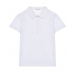 Белая футболка-поло Clix | Фото 1