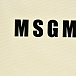 Сумка с черным кантом, бежевая MSGM | Фото 4