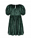 Вельветовое платье изумрудного цвета Paade Mode | Фото 2