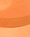 Оранжевая шляпа с лентой Catya | Фото 3