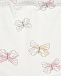 Белые трусы с принтом &quot;бабочки&quot; Sanetta | Фото 3