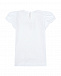 Белая футболка с принтом &quot;банты&quot; Monnalisa | Фото 2