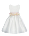 Платье с цветочным поясом Baby A | Фото 1