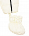 Белый комбинезон с логотипом Moncler | Фото 4