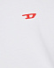 Белая футболка с красным логотипом Diesel | Фото 3
