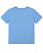 Синяя футболка с принтом &quot;носороги&quot; Sanetta fiftyseven | Фото 2