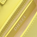 Сумка с металлическим логотипом, желтая Diesel | Фото 6