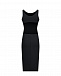 Черное приталенное платье MRZ | Фото 5