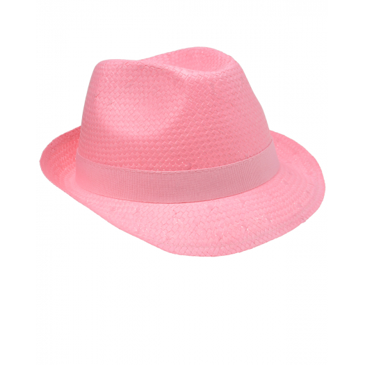 Розовая шляпа с лентой Catya | Фото 1