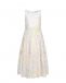 Платье с цветочным принтом и кружевной отделкой Ermanno Scervino | Фото 1