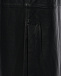 Юбка-карандаш из кожи, черная Alberta Ferretti | Фото 7
