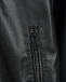 Черная куртка из эко-кожи Diesel | Фото 3