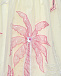Платье из органзы с ручной аппликацией, белое Eirene | Фото 3