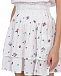 Белая юбка с цветочной вышивкой 120% Lino | Фото 6