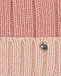 Шапка пудрового цвета с помпоном Aletta | Фото 3