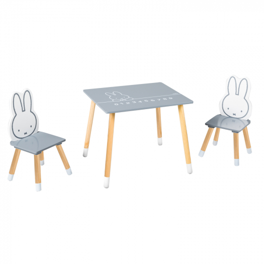 Комплект детской деревянной мебели Miffy стол+2 стула Roba | Фото 1