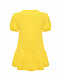 Платье с вертикальным лого, желтое Moschino | Фото 2