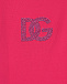 Футболка цвета фуксии с лого из стразов Dolce&Gabbana | Фото 4