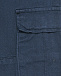 Брюки с карманами-карго, синие Guess | Фото 3