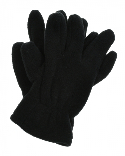 Черные флисовые перчатки Catya | Фото 1