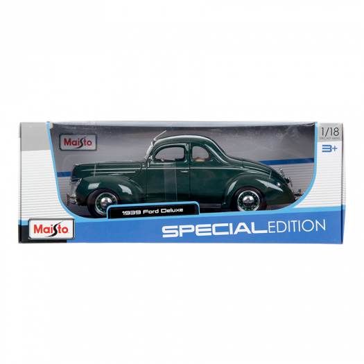 Машина Maisto 1939 Ford Deluxe Coupe 1:18  | Фото 1