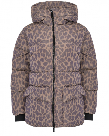 Куртка с накладными карманами, леопардовая Freedomday | Фото 1