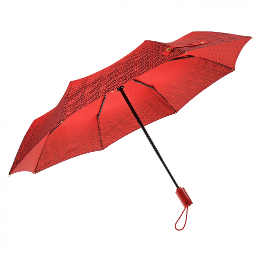 Красный зонт с логотипом, 30 см Moschino | Фото 1