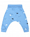 Синие спортивные брюки с принтом &quot;носороги&quot; Sanetta fiftyseven | Фото 2