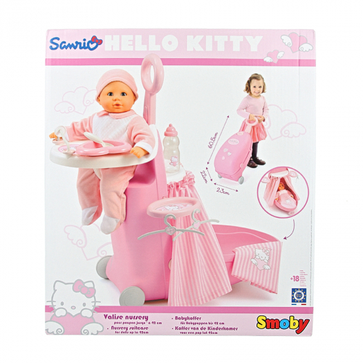 Набор Smoby для кормления и купания пупса Hello Kitty  | Фото 1